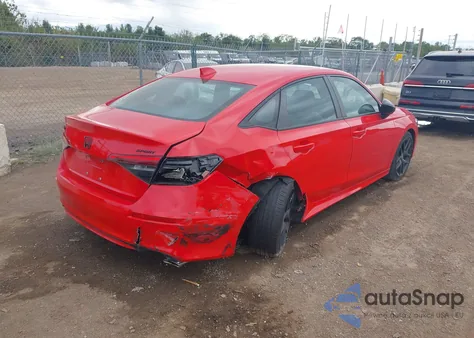 2022 Honda Civic Sport z USA, uszkodzony, nr VIN 2HGFE2F50NH599920